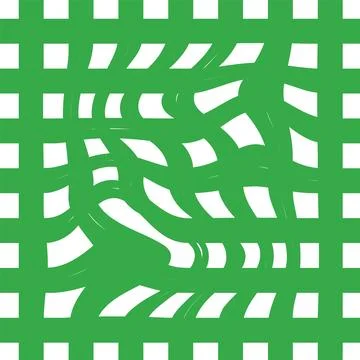 Gingham seamless pattern. Seamless pattern in a distorted check. Texture cher Stock Illustration