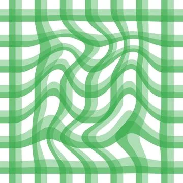 Gingham seamless pattern. Seamless pattern in a distorted check. Texture cher 스톡 일러스트