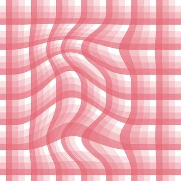 Gingham seamless pattern. Seamless pattern in a distorted check. Texture ch.. Stock Illustration
