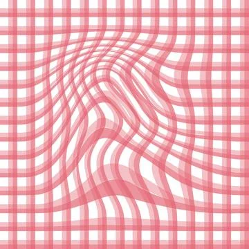 Gingham seamless pattern. Seamless pattern in a distorted check. Texture ch.. Stock Illustration