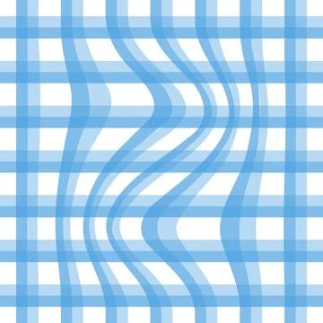 Gingham seamless pattern. Seamless pattern in a distorted check. Texture ch.. Stock Illustration