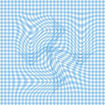 Gingham seamless pattern. Seamless pattern in a distorted check. Texture ch.. Illustrazione stock