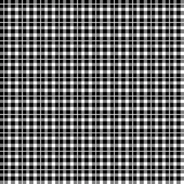 Gingham seamless plaid pattern Illustrazione stock