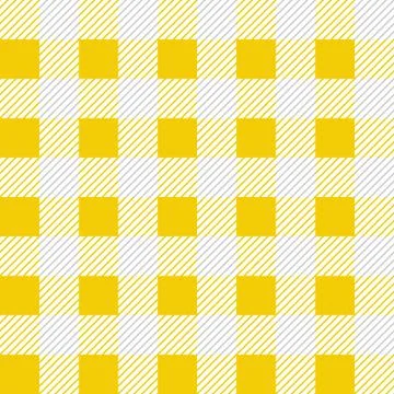 Gingham seamless plaid pattern Illustrazione stock