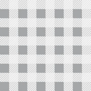 Gingham seamless plaid pattern Stock Illustration