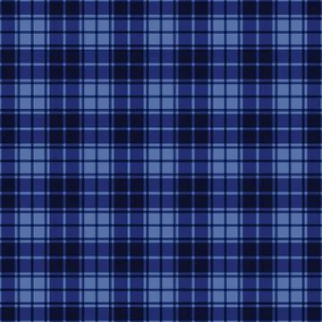 Gingham seamless plaid pattern Stock Illustration