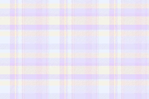Gingham seamless vector texture, production fabric background plaid. Foot p.. Stock Illustration