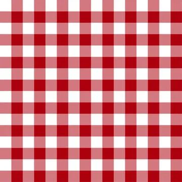 Gingham tablecloth vector seamless pattern Stock Illustration