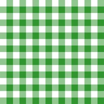 Gingham tablecloth vector seamless pattern Stock Illustration