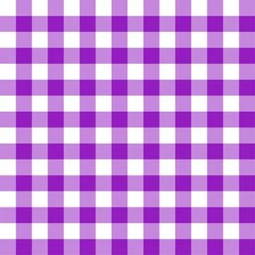 Gingham tablecloth vector seamless pattern Stock Illustration