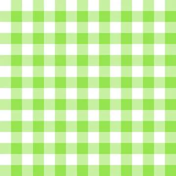 Gingham tablecloth vector seamless pattern Illustrazione stock