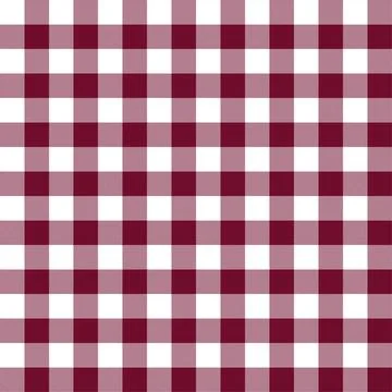 Gingham tablecloth vector seamless pattern Stock Illustration