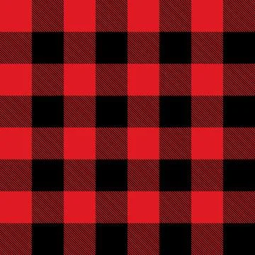 Gingham tablecloth vector seamless pattern Illustrazione stock