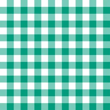 Gingham tablecloth vector seamless pattern Stock Illustration