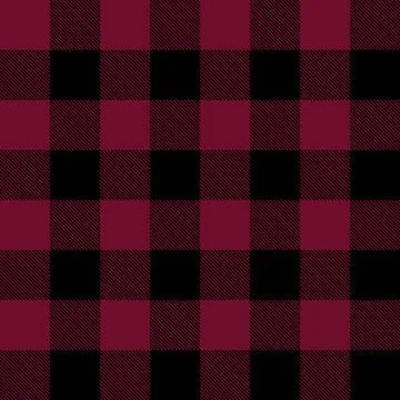 Gingham tablecloth vector seamless pattern Stock Illustration