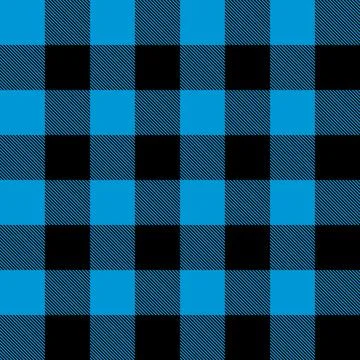 Gingham tablecloth vector seamless pattern Stockillustratie