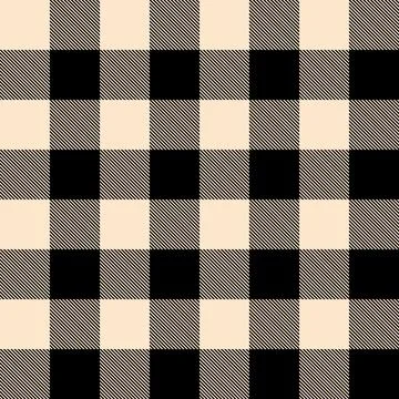 Gingham tablecloth vector seamless pattern Stock Illustration