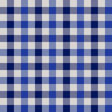 Gingham tablecloth vector seamless pattern Stockillustratie