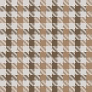 Gingham tablecloth vector seamless pattern Stock Illustration