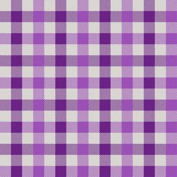 Gingham tablecloth vector seamless pattern Stock Illustration