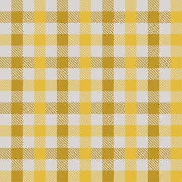 Gingham tablecloth vector seamless pattern Stockillustratie