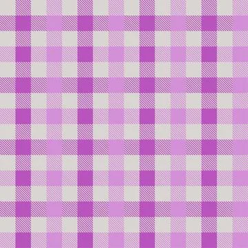 Gingham tablecloth vector seamless pattern Stock Illustration