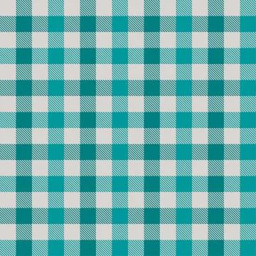 Gingham tablecloth vector seamless pattern Stock Illustration