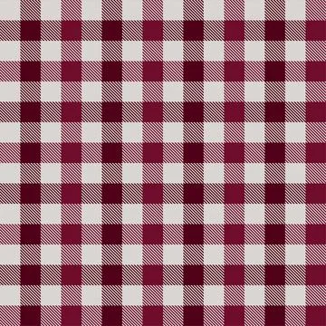 Gingham tablecloth vector seamless pattern Stock Illustration