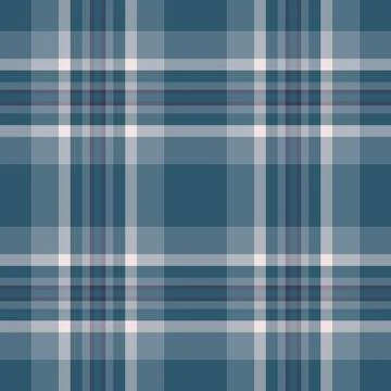 Gingham tartan seamless textile, endless plaid background pattern. Warp che.. イラスト素材