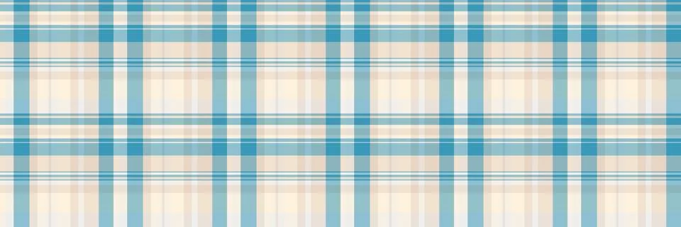 Gingham textile pattern texture, repeat tartan check background. Strip vect.. Stock Illustration