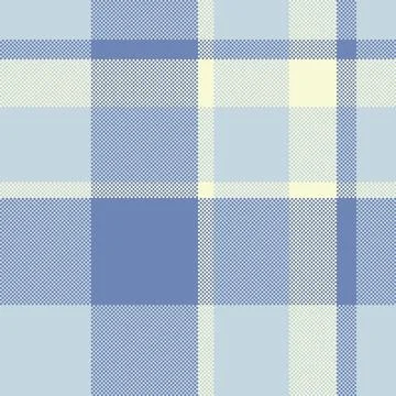 Gingham textile vector background, hispanic fabric texture plaid. Tiny chec.. Stockillustratie