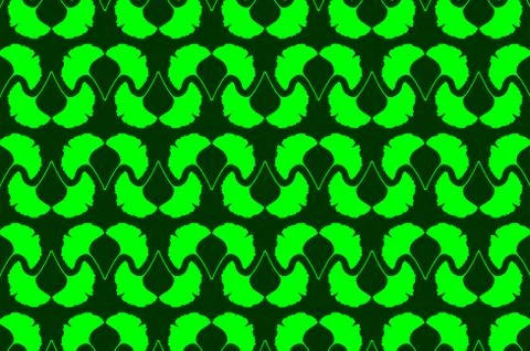 Ginkgo leaf - vector background Illustrazione stock