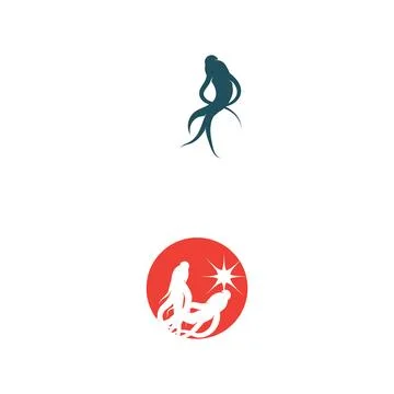Ginseng Wave Logo Template vector symbol Stock Illustration