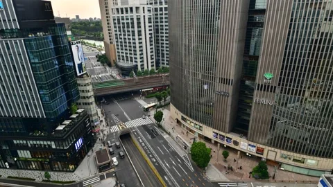 Ginza, Tokyo, Japan Stock Footage 218427788