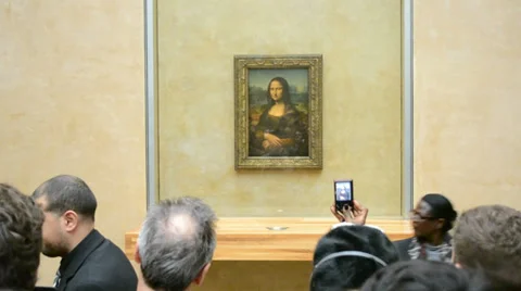 Mona Lisa Louvre Stock Footage Royalty Free Stock Videos Pond5