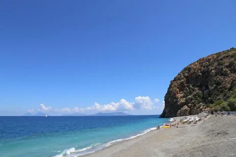 Gioiosa Marea beach Stock Photos