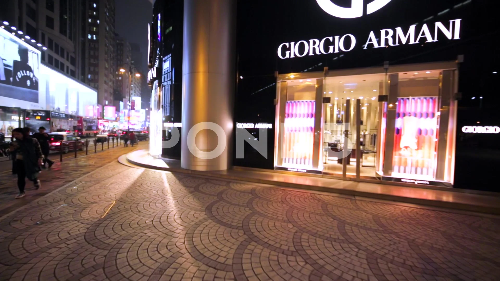 Giorgio Armani store in Hong Kong