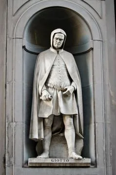 Giotto statue Foto stock