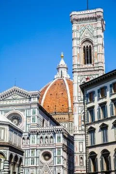 Giotto's campanile Stock Photos