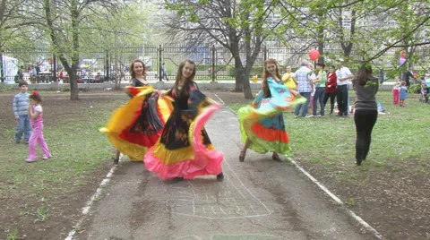 Gipsies Stock Footage 5609844