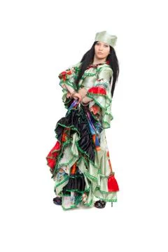 Gipsy dancer Stock Photos