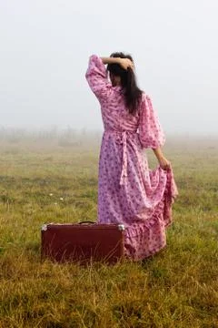 Gipsy leaving Stock Photos