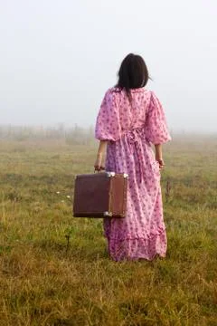 Gipsy leaving Stock Photos