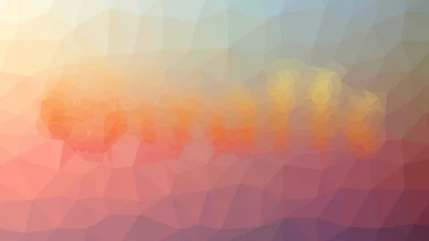 Giraffe appearing techno tessellated looping animated triangles Video stock 109214857