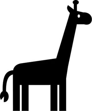 Giraffe icon Stock Illustration