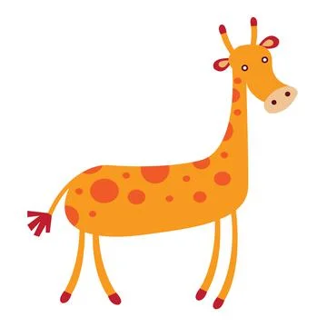 Giraffe icon Stock Illustration