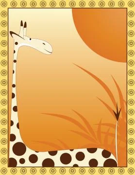 Giraffe Stock Illustration