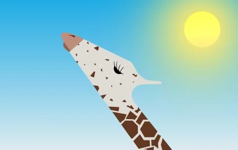 Giraffe Illustrazione stock
