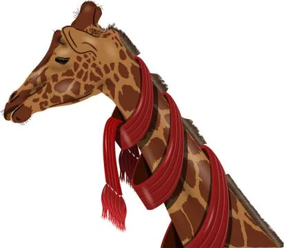 Giraffe Stock Illustration