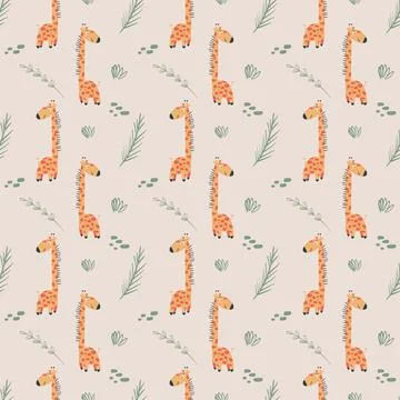 Giraffe Stock Illustration